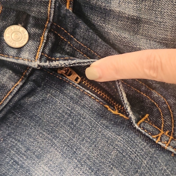 *Medium wash Seven for all mankind jeans - Picture 8 of 9